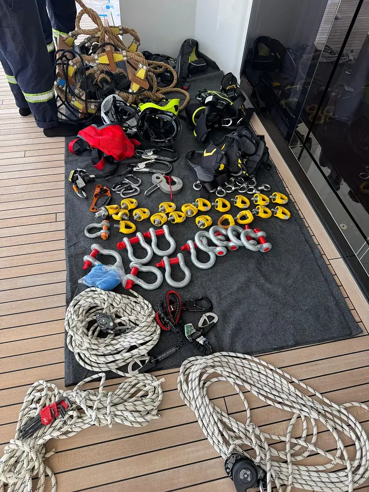 Annual Inspection & Load Test of Lifting Gear – Yacht, Yas Marina, photo 10