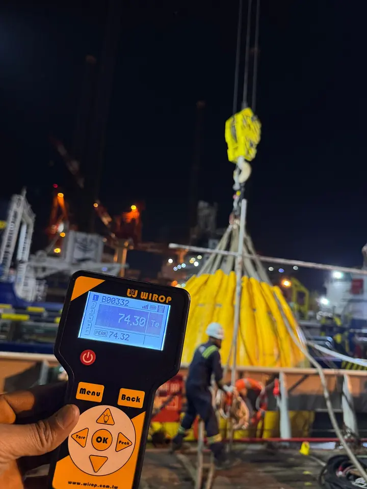 Subsea Crane & Man-Riding Load Test – Blue Gulf Shipyard, Abu Dhabi, photo 5
