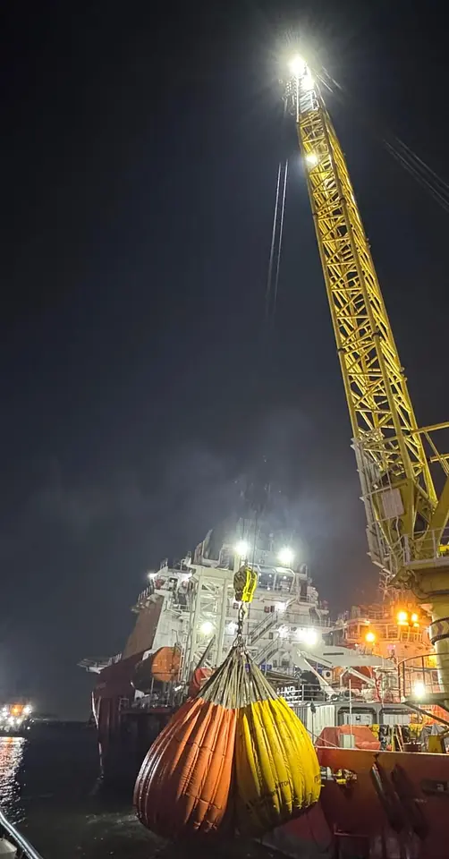 Subsea Crane & Man-Riding Load Test – Blue Gulf Shipyard, Abu Dhabi, photo 8
