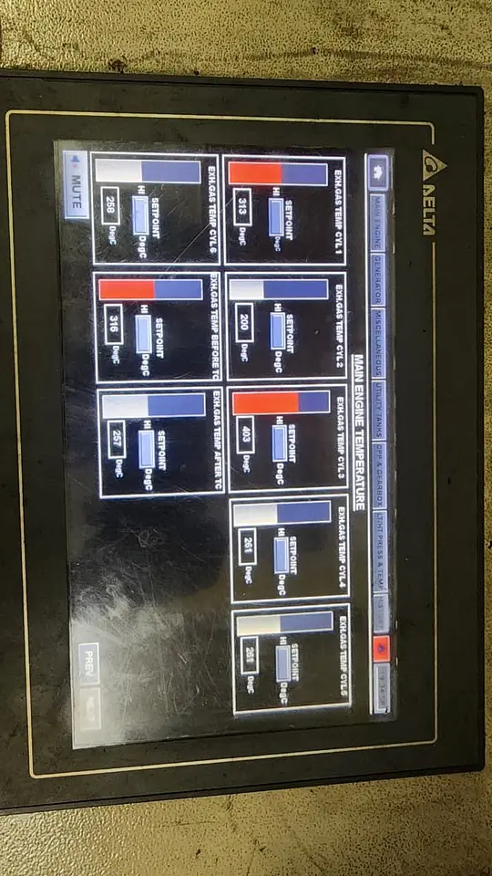 Main Engine Exhaust Gas Temperature Monitoring Restored – Khalid Port, Sharjah, photo 3