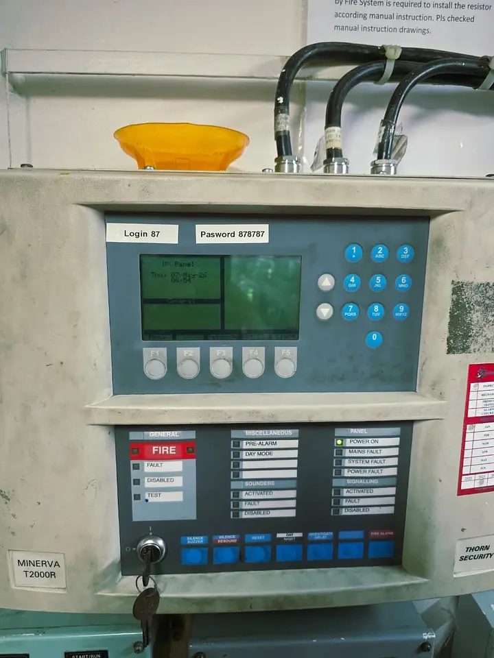 Fire Alarm & Cargo Hold Smoke Detection Repair – Salalah, Oman, photo 2