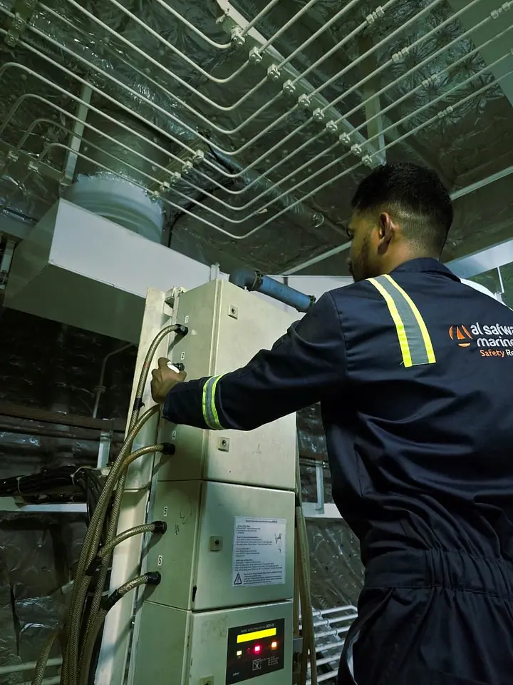 Fire Alarm & Cargo Hold Smoke Detection Repair – Salalah, Oman, photo 6