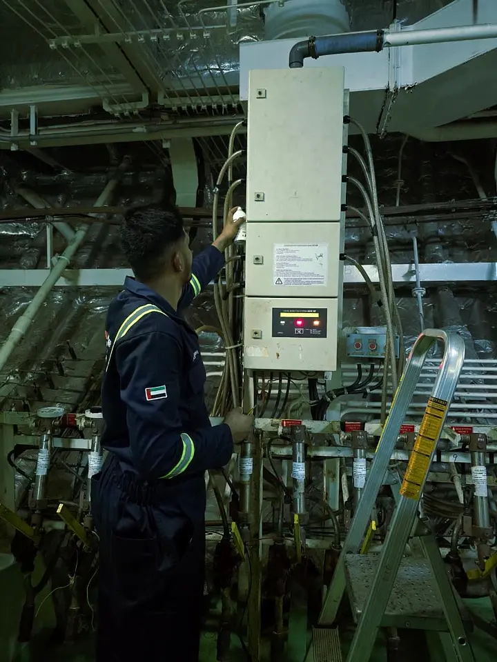 Fire Alarm & Cargo Hold Smoke Detection Repair – Salalah, Oman, photo 1