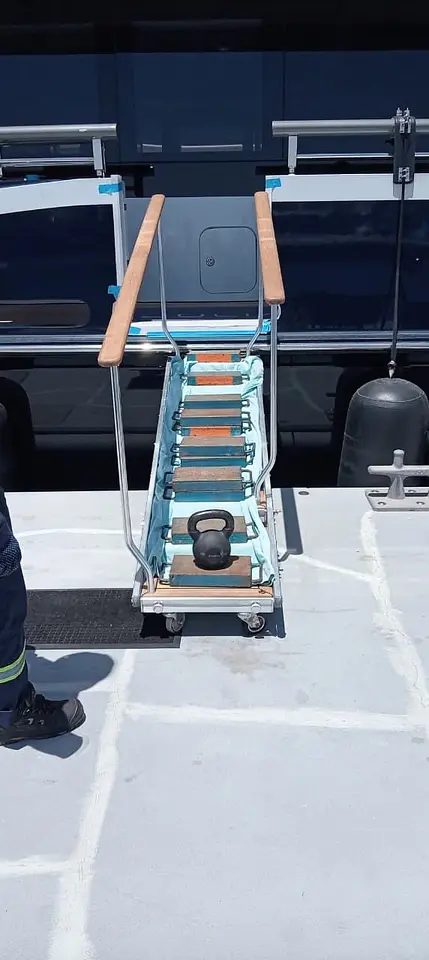 Yacht Passerelle Gangway & Boarding Ladder Load Test – Port Rashid, photo 23