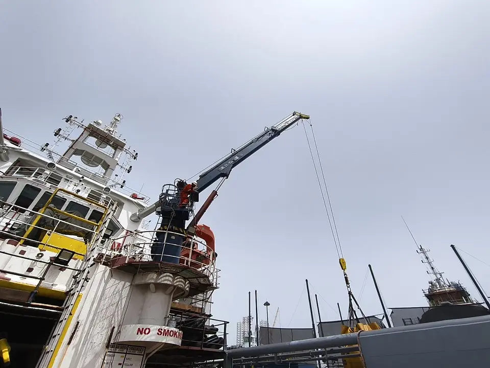 Telescopic Boom Crane Wire Rope Renewal & Load Test, photo 6