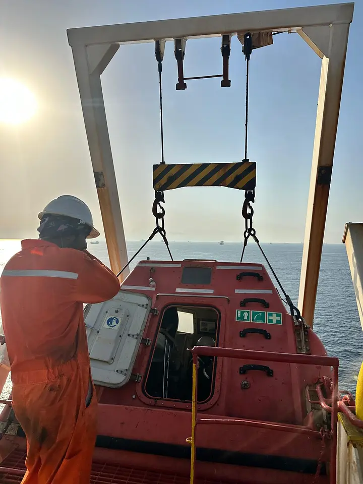 Annual Inspection of Rescue Boat & Free-Fall Lifeboat – Khorfakkan, photo 7
