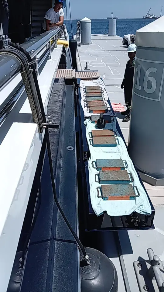 Yacht Passerelle Gangway & Boarding Ladder Load Test – Port Rashid, photo 2