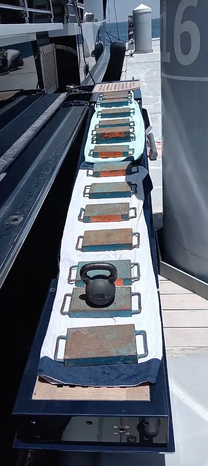 Yacht Passerelle Gangway & Boarding Ladder Load Test – Port Rashid, photo 8