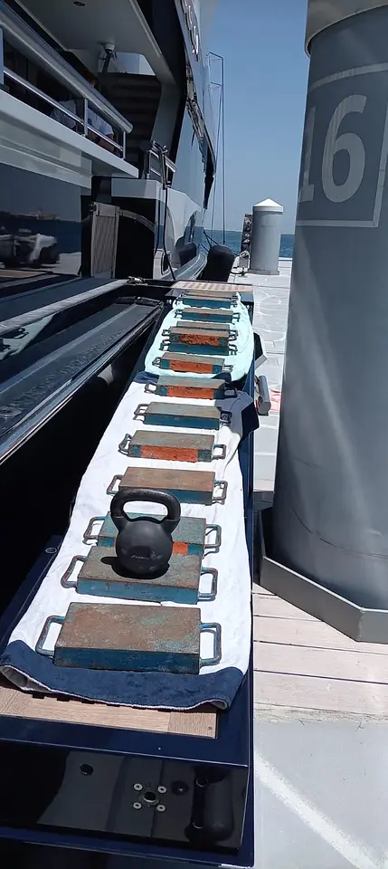 Yacht Passerelle Gangway & Boarding Ladder Load Test – Port Rashid, photo 12