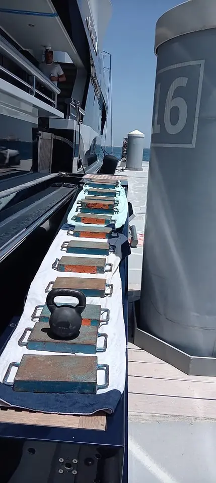 Yacht Passerelle Gangway & Boarding Ladder Load Test – Port Rashid, photo 16
