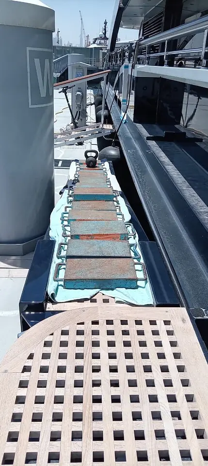 Yacht Passerelle Gangway & Boarding Ladder Load Test – Port Rashid, photo 19