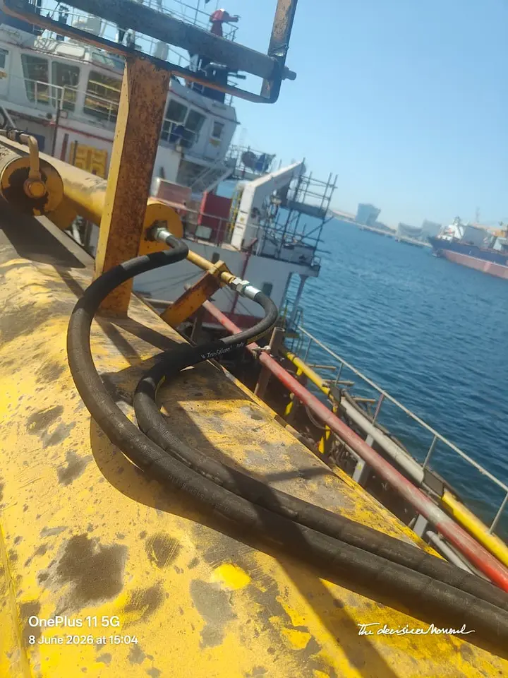 Hydraulic Hose Renewal on a 35-Ton Crane – Dubai Drydocks, photo 6