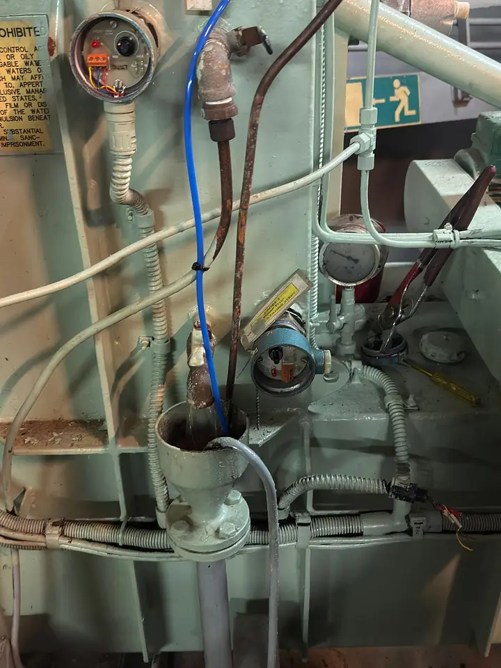 Oily Water Separator (OWS) Troubleshooting – Suez Anchorage, Egypt, photo 2