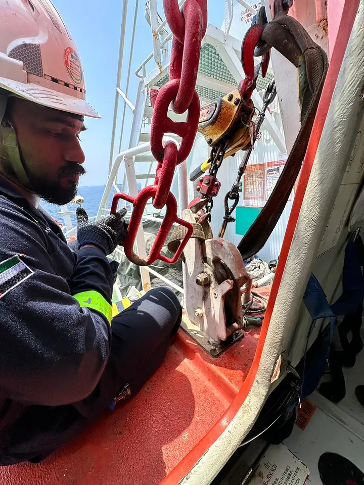 Annual Inspection of Lifeboat Systems – Fujairah Anchorage, photo 8