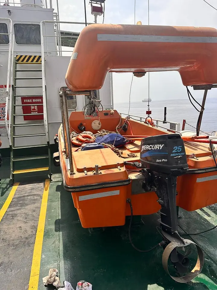 Annual Inspection of Freefall Lifeboat & Rescue Boat Davit and Winch – Fujairah Anchorage, photo 18