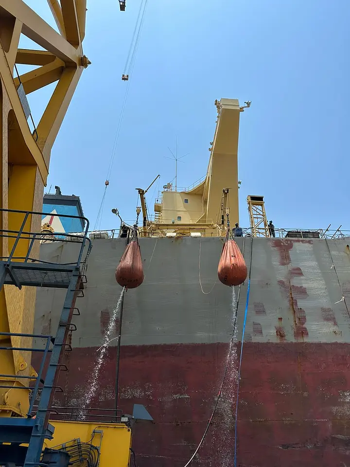 Five Yearly Inspection and Load Testing of Lifeboat and Davit @ Khalid Port, Sharjah, photo 2