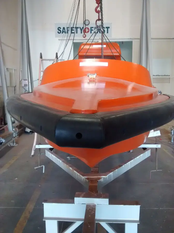 Repairing and painting of Rescue Boats @ workshop, photo 2