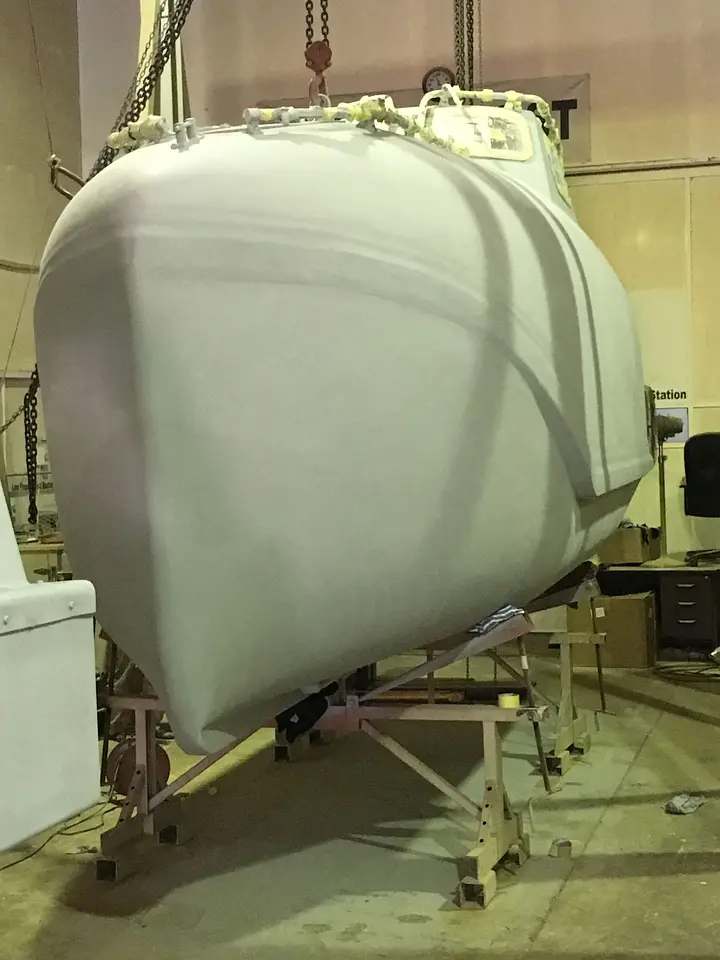 Lifeboat Painting @ our Service Station, photo 2