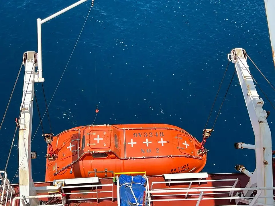 Ensuring safety and safeguarding lives at sea through our annual lifeboat inspection!, photo 1