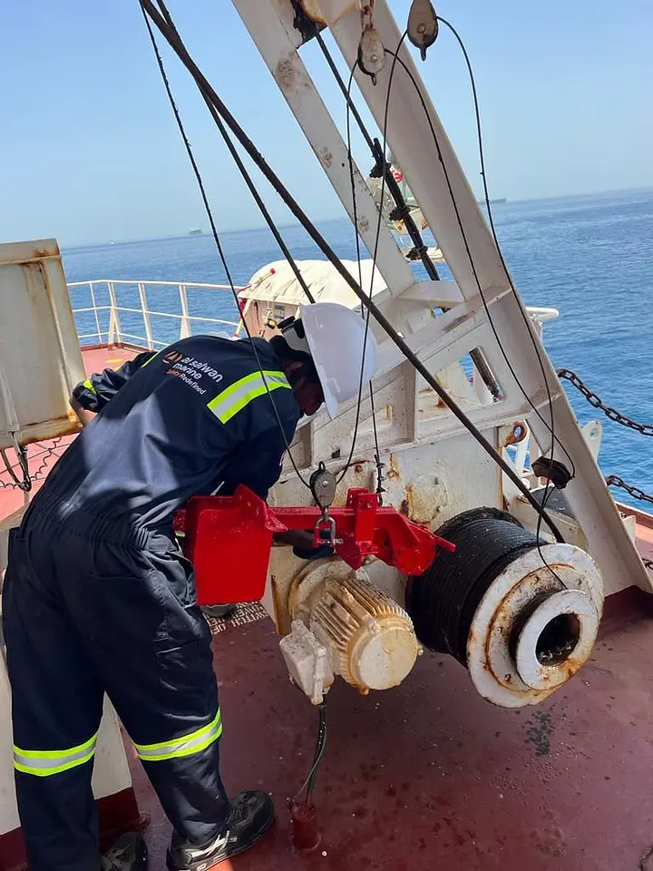 Ensuring safety and safeguarding lives at sea through our annual lifeboat inspection!, photo 3