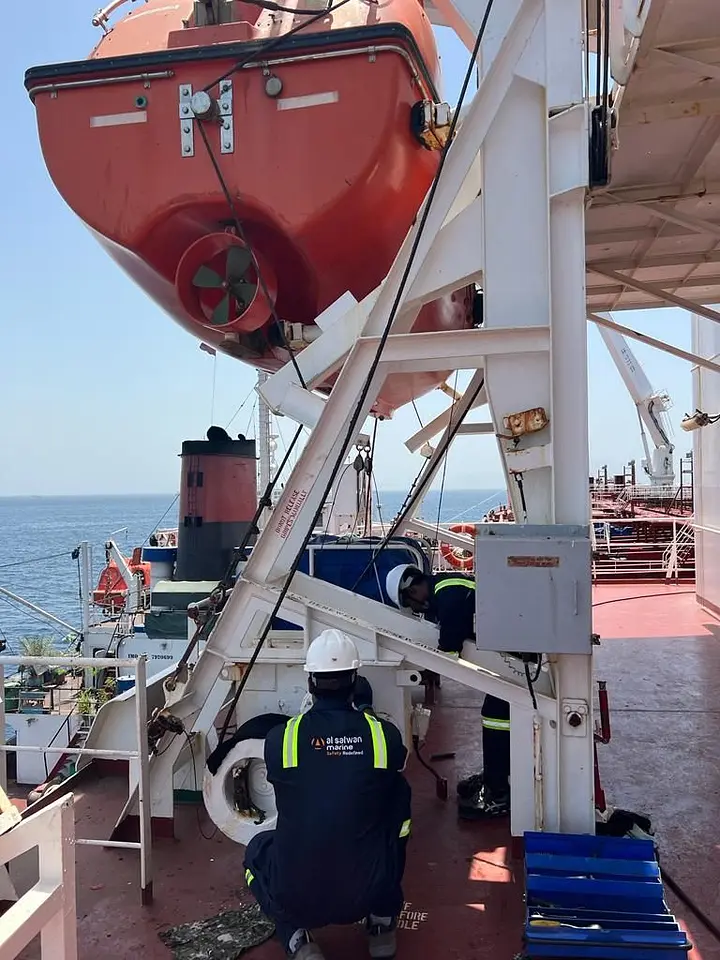 Ensuring safety and safeguarding lives at sea through our annual lifeboat inspection!, photo 4