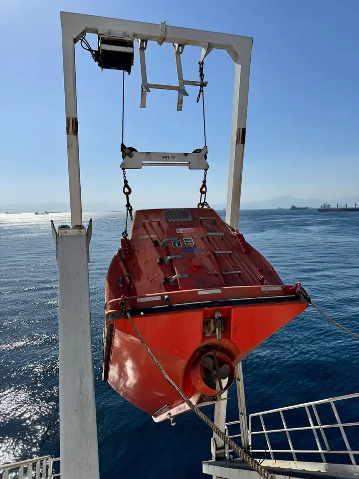 Annual Inspection of Lifeboats @ Fujairah Anchorage, UAE, photo 1