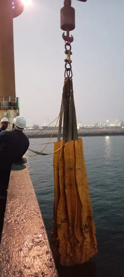 Deck Crane Load Test – Successfully Completed at Port of Fujairah, UAE, photo 2