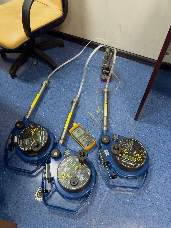 Calibration of various gas detectors and UTI Gages @ Fujairah Anchorge, UAE, photo 10