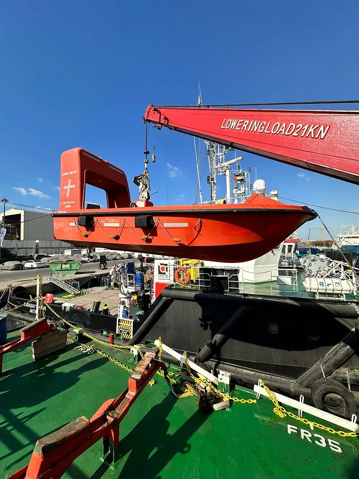 Ensuring Safety: Annual Inspection of Rescue Boat & Launching Appliances @ Hamriyah Port, Sharjah, UAE, photo 6