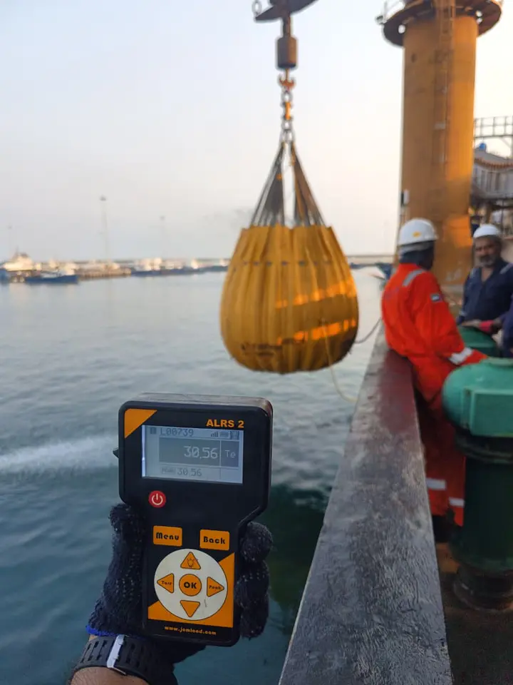 Deck Crane Load Test – Successfully Completed at Port of Fujairah, UAE, photo 8