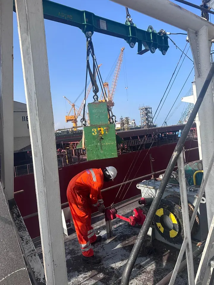 Five Yearly Inspection of Lifeboats @ Duqum Drydocks, Oman, photo 4