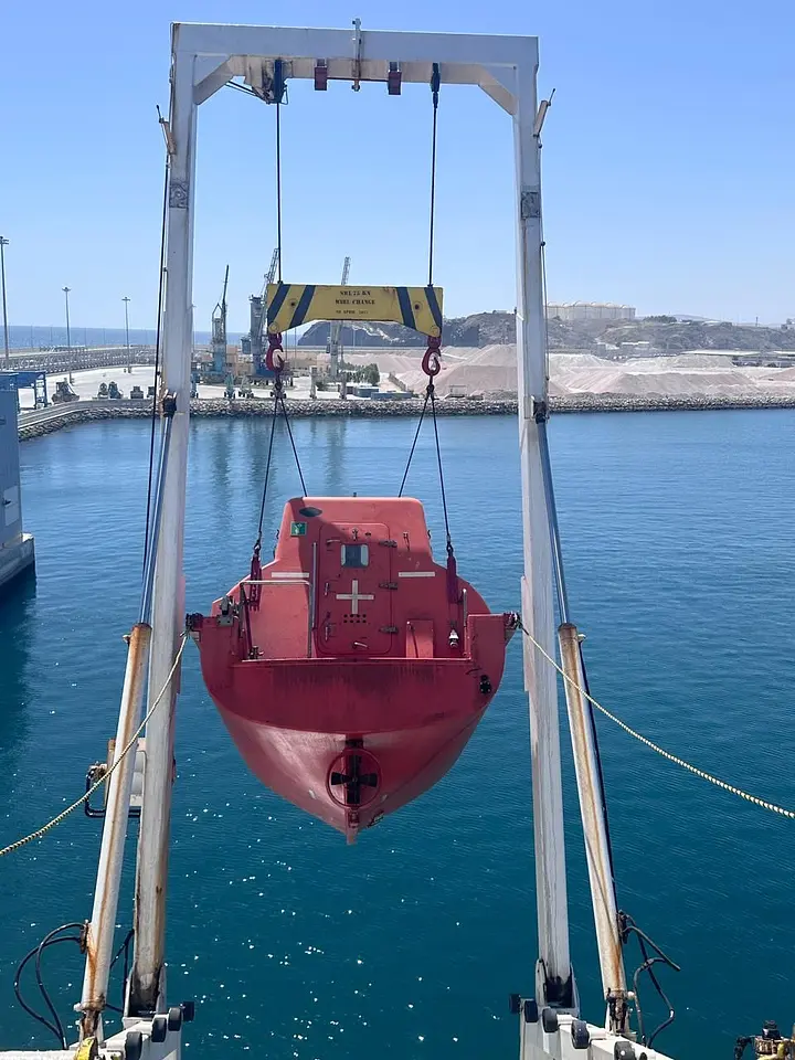 Annual Inspection of Lifeboats @ Port of Salalah, Oman, photo 2