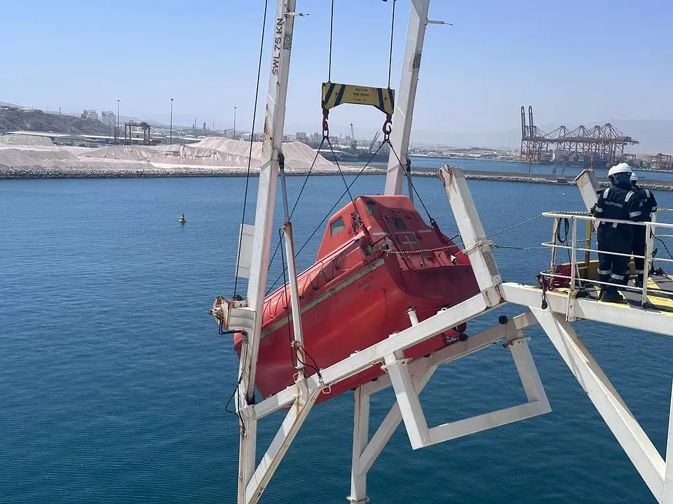Annual Inspection of Lifeboats @ Port of Salalah, Oman, photo 4