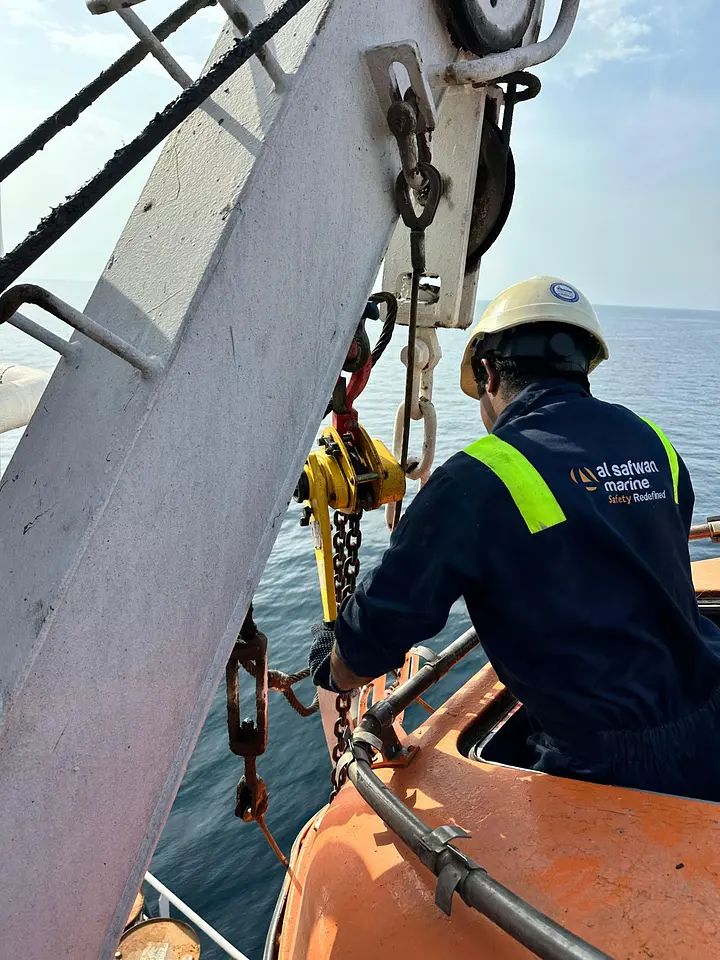 Annual Inspection of Lifeboats @ Fujairah Anchorage, UAE, photo 1