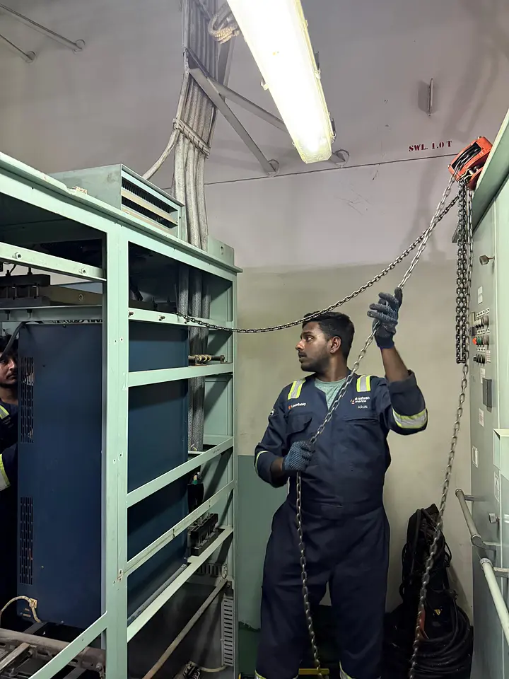 Cargo Pump VFD Retrofit & PLC Integration, photo 14