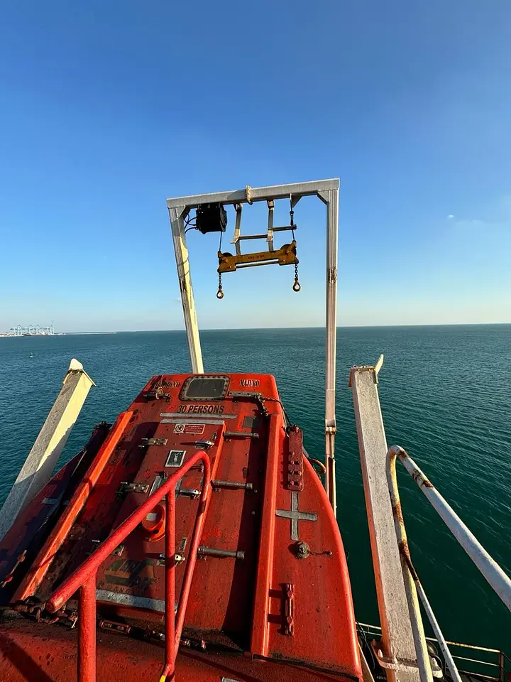 Annual Inspection of Lifeboats @ Bahrain
