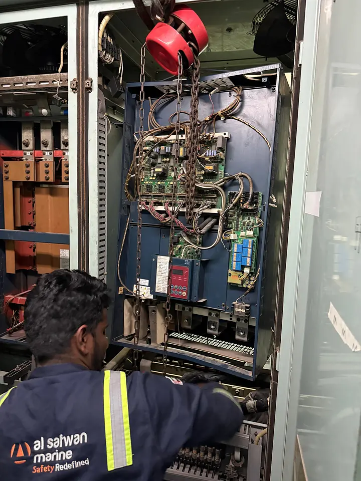 Cargo Pump VFD Retrofit & PLC Integration, photo 18