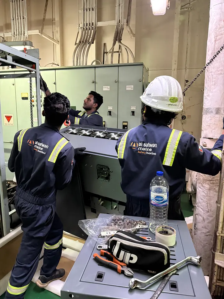 Cargo Pump VFD Retrofit & PLC Integration, photo 10