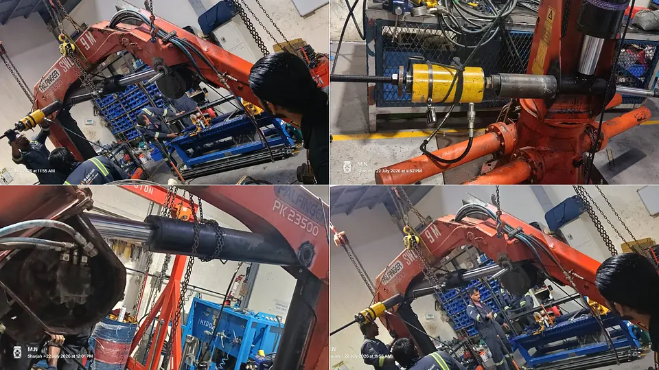 Palfinger Crane Full Overhaul & Hydraulic Service, photo 4