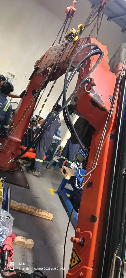Palfinger Crane Full Overhaul & Hydraulic Service, photo 13