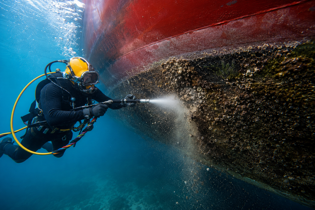 Hull Cleaning & Marine Growth Removal Services